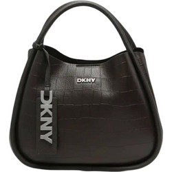 DKNY Capri Γυναικεία Τσάντα Χειρός από Δερματίνη Σοκολατί R63CPK69-CBE