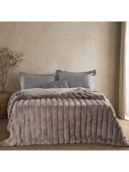 Rythmos Κουβερτοπάπλωμα Μονό 160x220 Atelier Taupe
