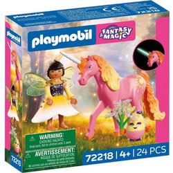 Playmobil Fantasy & Magic Μονόκερος Ηλιαχτίδα & Νεράιδα για 4+ Ετών 703258