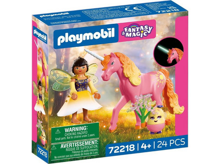Playmobil Fantasy & Magic Μονόκερος Ηλιαχτίδα & Νεράιδα για 4+ Ετών 703258