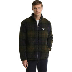 Barbour Ανδρική Ζακέτα Fleece με Φερμουάρ Πράσινη MFL0187-TN43