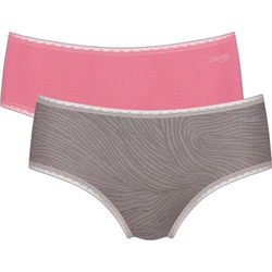 Sloggi Γυναικεία Slip με Δαντέλα 2Pack 10207442-M013