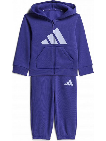 Adidas Βρεφικό Σετ Φόρμας Χειμωνιάτικο Royal Blue KQ9632