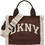 DKNY Hadlee Γυναικεία Τσάντα Χειρός από Δερματίνη Σοκολατί R53AMC80-CBE