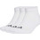 Adidas Essentials Ανδρικές Κάλτσες Κοντές Λευκές 3Pack KR7121