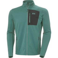 Helly Hansen Ανδρική Ζακέτα Fleece με Φερμουάρ Πετρόλ 49604-494