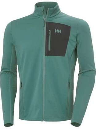 Helly Hansen Ανδρική Ζακέτα Fleece με Φερμουάρ Πετρόλ 49604-494