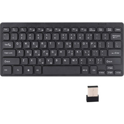 1230837 Black Ασύρματο Πληκτρολόγιο