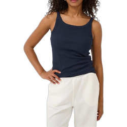 Kaffe Carna Γυναικείο Καλοκαιρινό Top Ριπ Navy Μπλε 10507348-194020