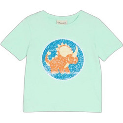 Bonprix Παιδικό T-Shirt Κοντομάνικο Πράσινο Mint 958432
