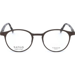 Safilo FORGIA 01 4IN Ανδρικός Σκελετός Γυαλιών Οράσεως Κοκάλινος Μαύρος