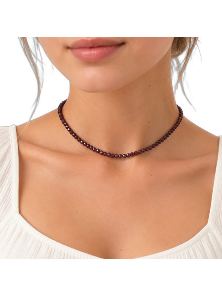 Silverline Κολιέ από Ασήμι με Γρανάδα 0330123499