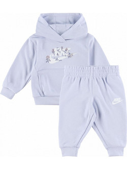 Nike Βρεφικό Σετ Φόρμας Χειμωνιάτικο Λιλά 16N378-BAD