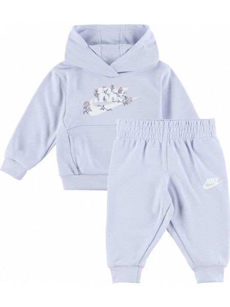 Nike Βρεφικό Σετ Φόρμας Χειμωνιάτικο Λιλά 16N378-BAD