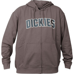 Dickies Aitkin Zip Pullover Hoodie Ανδρική Ζακέτα Φούτερ με Κουκούλα και Φερμουάρ Dark Grey DK0A885KL88
