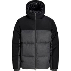 Jack & Jones Ανδρικό Μπουφάν Χειμωνιάτικο Puffer Ανθρακί 12298693