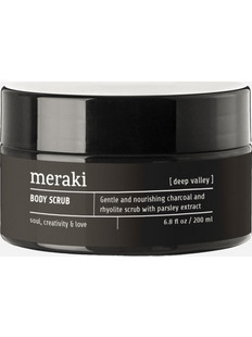 Meraki Charcoal Σαπούνι Peeling Σώματος 200ml