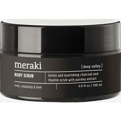 Meraki Charcoal Σαπούνι Peeling Σώματος 200ml