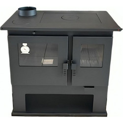Verso CS Lite Left Ξυλόσομπα με Φούρνο 7.7kW