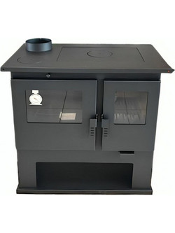 Verso CS Lite Left Ξυλόσομπα με Φούρνο 7.7kW