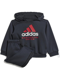 Adidas Βρεφικό Σετ Φόρμας Χειμωνιάτικο Navy Μπλε Κόκκινο IT4168