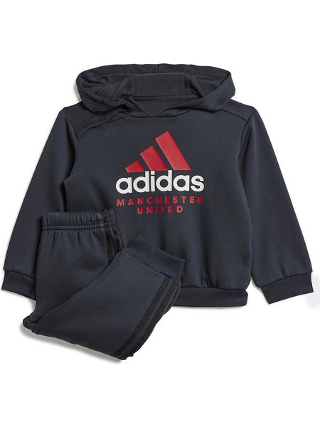 Adidas Βρεφικό Σετ Φόρμας Χειμωνιάτικο Navy Μπλε Κόκκινο IT4168