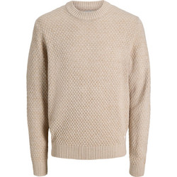 Jack & Jones Ανδρικό Πουλόβερ Μπεζ 12299084