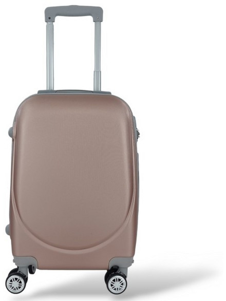 IFly PS6011-20 Βαλίτσα Καμπίνας 55x35x20cm με 4 Ρόδες Ροζ Χρυσή