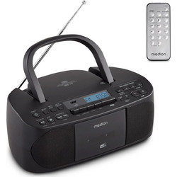 Medion LIFE DRX-1 Plus Boombox Φορητό CD Player με Κασετόφωνο