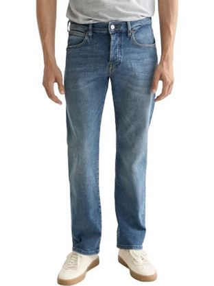 Scotch & Soda Ανδρικό Τζιν Παντελόνι Ελαστικό Κανονική Εφαρμογή Μπλε 181846-410