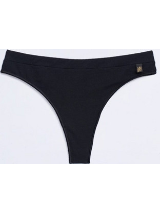 Luna Micro Touch Γυναικεία String Μαύρα 2Pack 24592