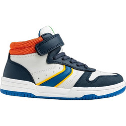 Pablosky Παιδικά Μποτάκια Navy Μπλε Κόκκινα Λευκά 988100