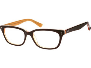 Sunoptic A106C Σκελετός Γυαλιών Οράσεως Κοκάλινος Καφέ