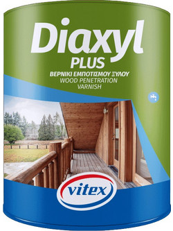 Vitex Diaxyl Plus Βερνίκι Εμποτισμού Ξύλου Νερού Satin Όρεγκον 0.75lt
