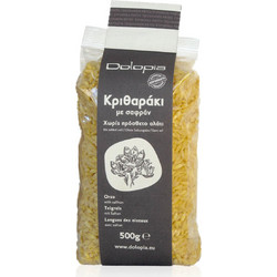 Κριθαράκι με κρόκο Κοζάνης, Φθιώτιδας Dolopia 500g