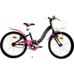 Dino Bikes Barbie 20 Παιδικό Ποδήλατο 20" Μαύρο