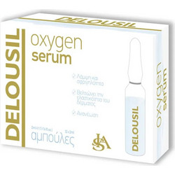 S.J.A Pharm Delousil Oxygen Ενυδατικό Serum Προσώπου για Λάμψη με Οξυγόνο 1x2ml