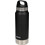 Sistema Stainless Steel Bottle Black 650ml