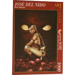 Puzzle Ricordi Arte Skull Warrior Del Nido Jose 1000 Κομμάτια