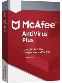 McAfee Antivirus Plus για 3 Συσκευές και 1 Έτος Χρήσης (Ηλεκτρονική Άδεια)