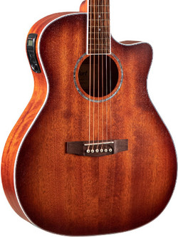 Cort GA-MEDX Open Pore Mahogany with Bag