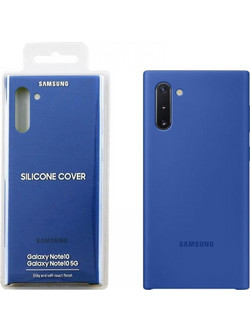 Samsung Silicone Cover Blue (Galaxy Note 10)