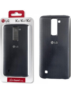 LG Snap-On Cover Case Black (K8 LTE)