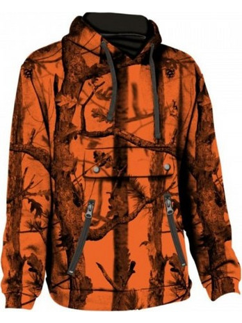 ΠΟΥΛΟΒΕΡ PERCUSSION 15165 ΜΕ ΚΟΥΚΟΥΛΑ GHOST CAMO BLAZE AND BLACK