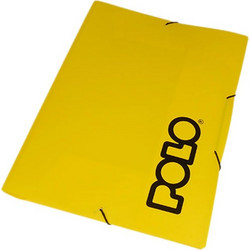 ΦΑΚΕΛΟΣ ΜΕ ΛΑΣΤΙΧΟ POLO A4 PP ΣΕ ΔΙΑΦΟΡΑ ΧΡΩΜΑΤΑ 919052-00
