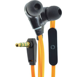 Ancus Loop Stereo Handsfree In-Ear 3.5mm Black Orange
