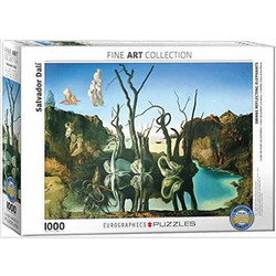 Puzzle Eurographics Swans Reflecting Elephants by Salvador Dali 1000 Κομμάτια