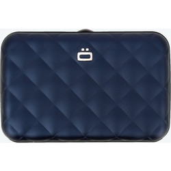 OGON ΠΟΡΤΟΦΟΛΙ QUILTED BUTTON 10 CARDS NAVY BLUE 3760127779001