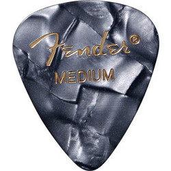 Fender Black Moto Medium Πέννες (12 τεμάχια)