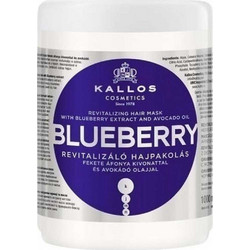 Kallos KJMN Blueberry Revitalizing Μάσκα Μαλλιών για Επανόρθωση για Ξηρά & Ταλαιπωρημένα Μαλλιά 1lt